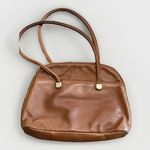 Jacqueline Ferrar Jacqueline‎ Ferrar Brown Leather Shoulder Bag Photo 0