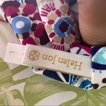 Helen job floral Hawaiian beach dress v neck stretch large vacation Cruise midi Red Photo 2