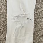 Abercrombie & Fitch  White Ultra High Rise Ankle Straight Jeans Photo 5