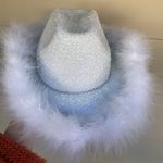 White Glitter Rhinestone Cowboy Hat Photo 0