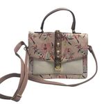 ALDO Glendaa Pink Floral Top Handle Shoulder Crossbody Tote Bag 9X4X9 SEE DESCR Photo 0