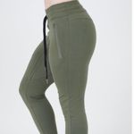 ROKWOLF Burnt Olive Luxury Lounge Joggers Green Size XS Photo 1