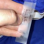 Nicole Miller Trim Torso One Piece Swimsuit Blue Floral Women’s Medium M Photo 9