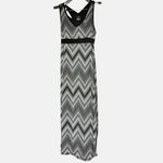 Tek Gear  Dry Tek Black‎ and White Maxi Sport Dress Sz L Photo 2