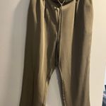 ZARA “pajama” Pants Green Photo 1