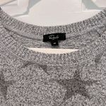 Rails Theo Sweater Melange Gray Stars Sweatshirt Top Medium Star Print Grey Photo 3