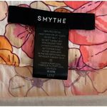 Smythe Pink Begonia Floral Top blouse size medium excellent condition Pink Photo 3