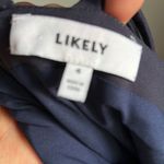 Likely  Leslie Strappy V-Neck Front-Slit Gown Photo 9