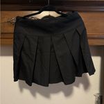 Hot Topic  Black Pleated Skater Mini Skirt Photo 1