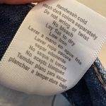 Judy Blue Cropped Straight Jeans Dark Wash Distressed Frayed Hem Size 13 31 Photo 9