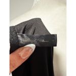 Marilyn Monroe Women's Black Velvet Lace Trim Cami Slip Mini Dress Size Medium Photo 3