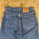 Levi's Vtg 550 Womens High Rise Relaxed Fit Tapered Size 10 Reg M Blue Denim Y2K Photo 5