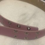 Wild Fable  belt woman’s pink floral grommets faux leather accessory New Sz XS Photo 3