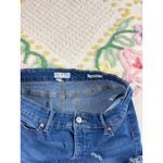 Sofia Jeans by Sofia Vergara Rosa High Rise Skinny Jeans Blue Raw Hem Size 12 Photo 3