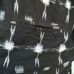 Sam Hilo Collection cotton lagenlook mandarin collar open long line blazer Black Size L Photo 4