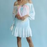 Surf Gypsy  Tie Dye Off the shoulder Dress Photo 0