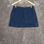 Title Nine Blue Skirt with Drawstring Switchback Ultralight Hiking Skort Photo 3