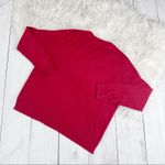 Sundry ‎ Embroidered Heart Red Pullover Sweater Wool Cashmere Blend Size 0 XS Photo 2