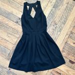 Banana Republic NWT! #19 Women's Black Ponte Knit Skater Dress by , Sz: 2 Photo 0