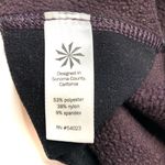 Athleta Colorblock Powerlift 2.0 Leggings Fleece Lined Purple Black Photo 6