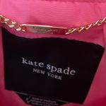 Kate Spade : Watermelon Pink Water Resistant Anorak Jacket -Hood- Gold Tone Zip Photo 1