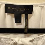 Donna Karan tie neck poet blouse sz 8 Photo 2