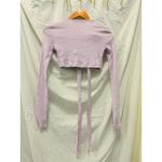 Ottolinger Purple Wrap Long Sleeve Top XS Kpop Streetwear Designer Statement Photo 4