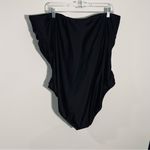 J.Crew  Ruched Bandeau‎ One-Piece In Black BC115 Size 24 Plus Photo 5