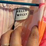  Hello Molly Spring Sunsets floral cut out maxi slit Dress NWT 2 Photo 7