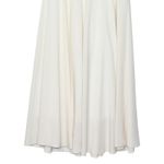 Navy White Long Sleeve Maxi Dress Size Large Photo 7