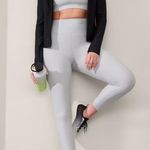 Athleta S Pacesetter Ultra High Rise 7/8 Legging Small Quartz Photo 1