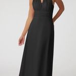 Azazie NWT Fifi Sand A-Line Strapless Chiffon Convertible Bridesmaid Dress Photo 7