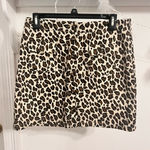 Umgee REMOVING SOON FOR SHOW Cheetah Print Skirt that Buttons Down the Front Photo 0