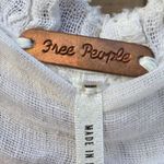 Free People  Costa Brava Mini Tunic Dress White M Photo 8