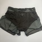 Athleta Shorts Womens XXS Green Printed Mesh Racer Run 4” Camo Gym Casual Train Photo 9