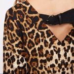 Vine & Love Leopard V Neck Buckle Top‎ Photo 7