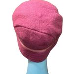 Vintage Light Pink Hat Women’s One Size Bow Detail Felt Like Material Accessory! Photo 1