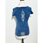 Harley Davidson Women's Great American Tradition Millville Shirt Blue Size Large Photo 5