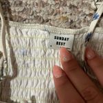 Aritzia  Sunday Best Darcy Tank Crop Floral Smocked Bustier- Size Small Photo 10