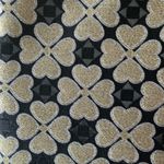 Kate Spade : Black & Gold Odette Jacquard Universal Padded Laptop Sleeve Photo 2