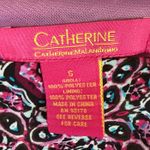 Catherine Malandrino Sleeveless Maxi Dress Purple Floral Print Dress Size S Photo 2