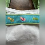 Ladies canvas flip flop belt handbag Photo 5