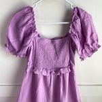 Show Me Your Mumu NWOT  Bright Lilac Sophie Mini Dress Photo 9