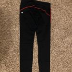 Vimmia  Strivei Black Leggings Red Piping Design Estimated Size Small Full Length Photo 1