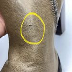 Bamboo  Cheek-02V Green Brown Heeled Velour Lined Booties Boots Buckle Straps Photo 11