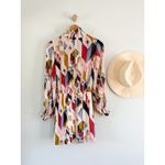 Sézane Sezane | NWT Palerme Dress in Ikat Rainbow | Sz 34 / US Sz 2 Photo 10