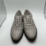 EUC Freda Salvador Wish Oxford Handwoven Loafers Flats size 7.5 boho leather Photo 3