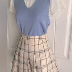 NWOT Periwinkle / Cornflower Blue Alex Marie Knit V-Neck Top Sz Small Photo 1