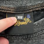 Amani Rose 2024 Acid Wash Tour Graphic Cropped TShirt Size XS Gray Photo 3