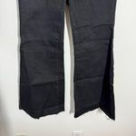Free People We the Free Flared Jean Women 26 Black Western Dark Boho Country Y2K Photo 3